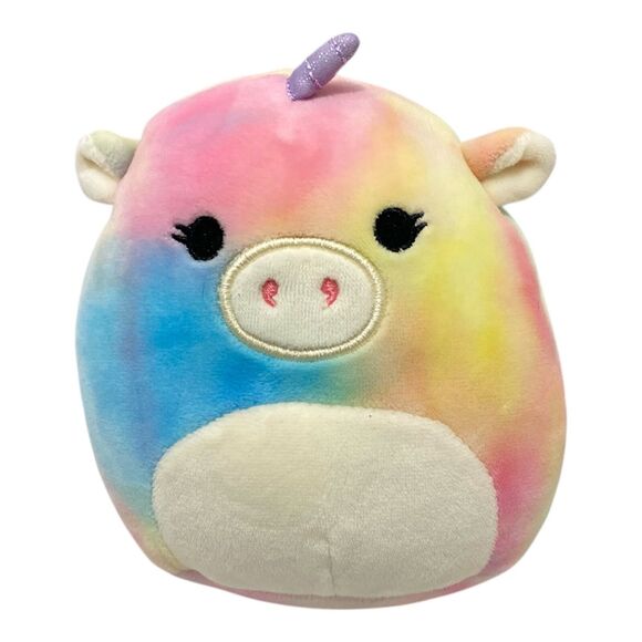 Squishmallow Kellytoy Plush Animal Esmerelda the Unicorn 5 Inch Stuffed Plush - Picture 1 of 6